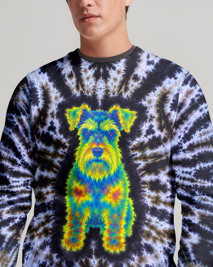 SCHNAUZER DOG  SWIRL ALL OVER PRINT  - TLTW1405264