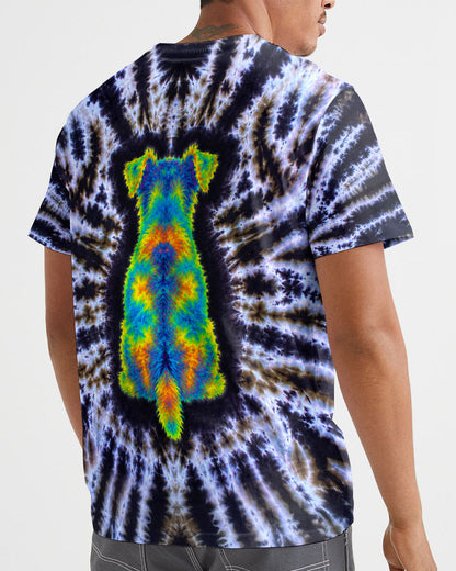 SCHNAUZER DOG  SWIRL ALL OVER PRINT  - TLTW1405264