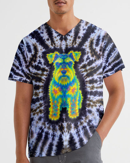 SCHNAUZER DOG  SWIRL ALL OVER PRINT  - TLTW1405264