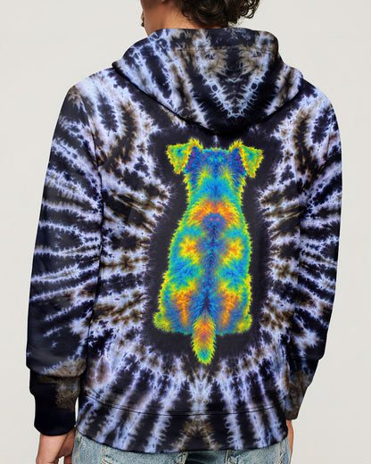 SCHNAUZER DOG  SWIRL ALL OVER PRINT  - TLTW1405264