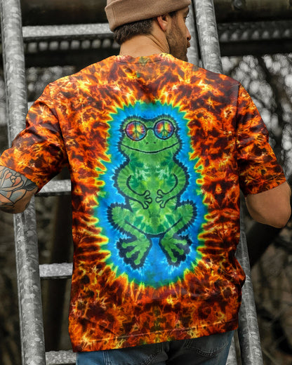 GREEN FROG HIPPIE ALL OVER PRINT - TLTW1505261