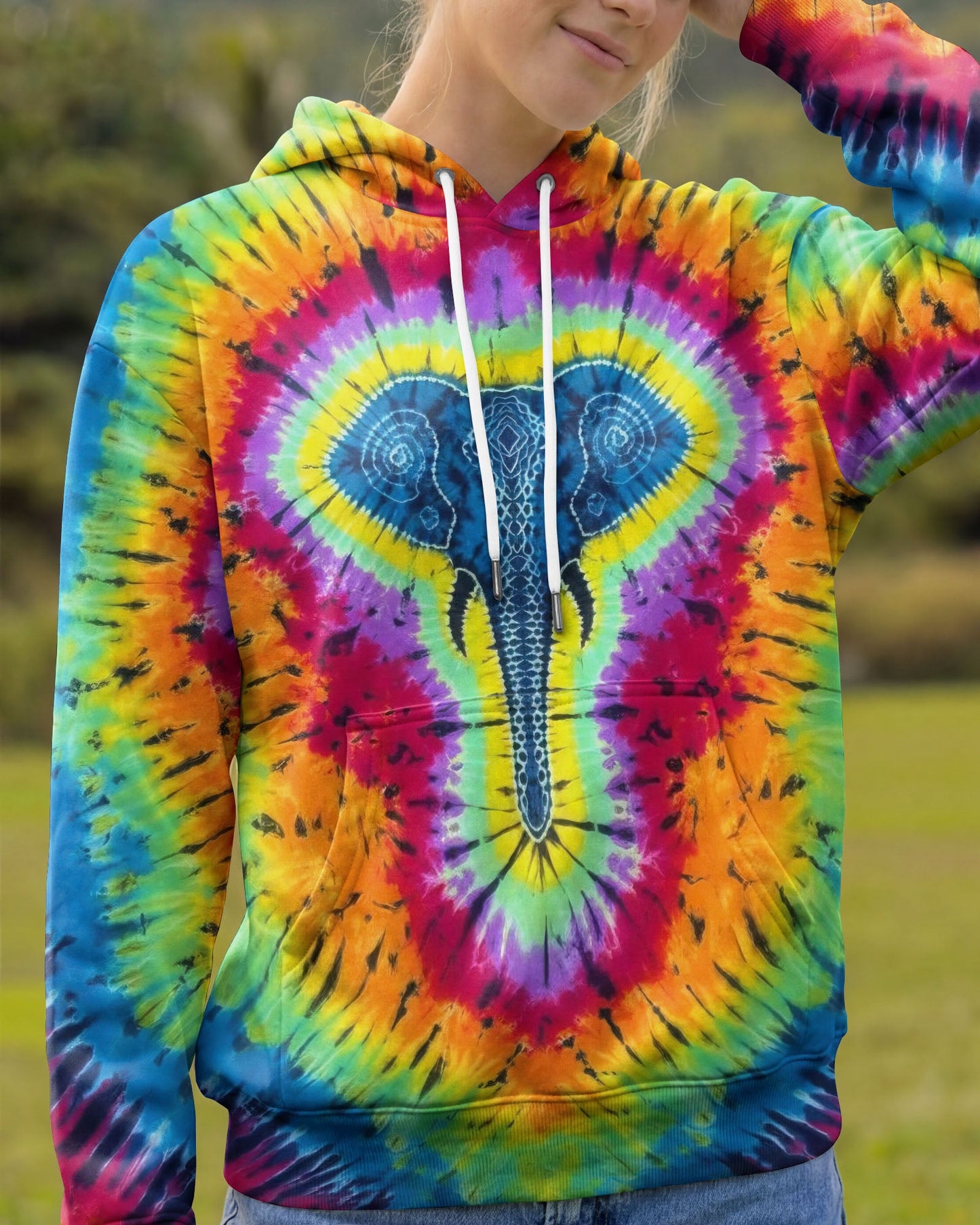 ELEPHANT HIPPIE ALL OVER PRINT  - TLTW1804261