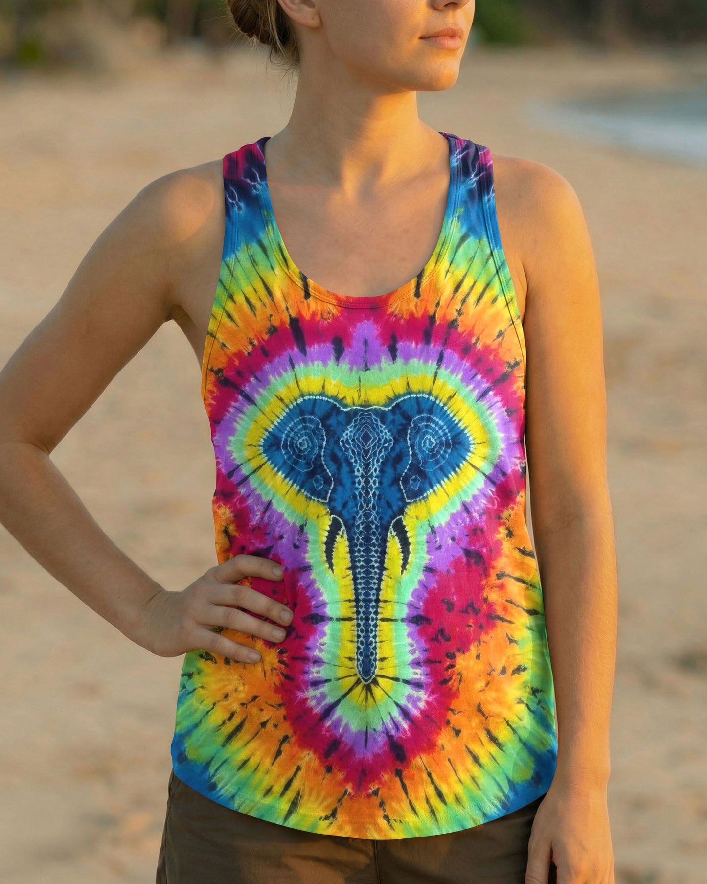 ELEPHANT HIPPIE ALL OVER PRINT  - TLTW1804261