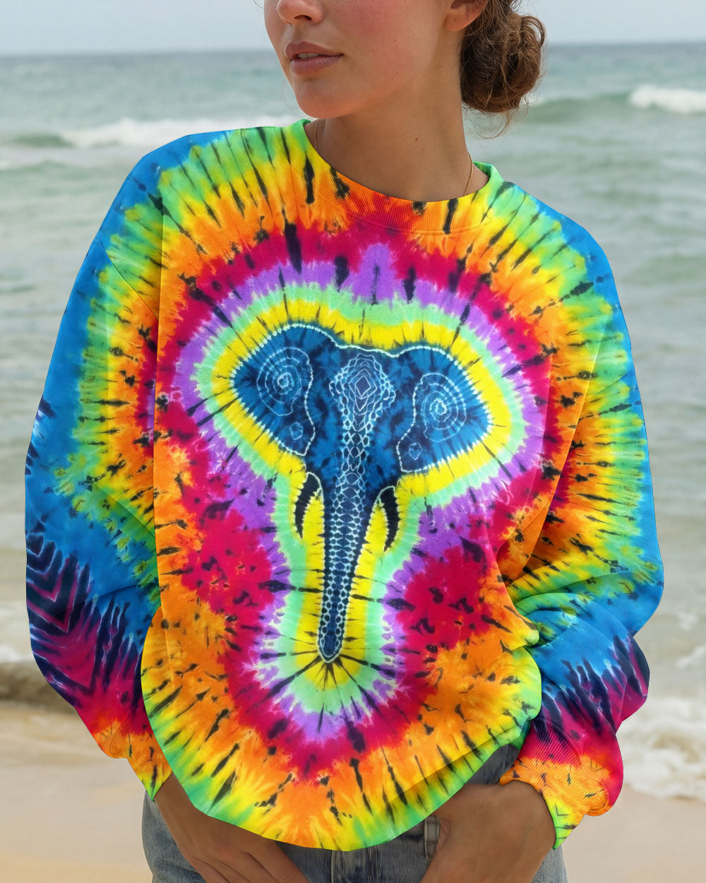 ELEPHANT HIPPIE ALL OVER PRINT  - TLTW1804261