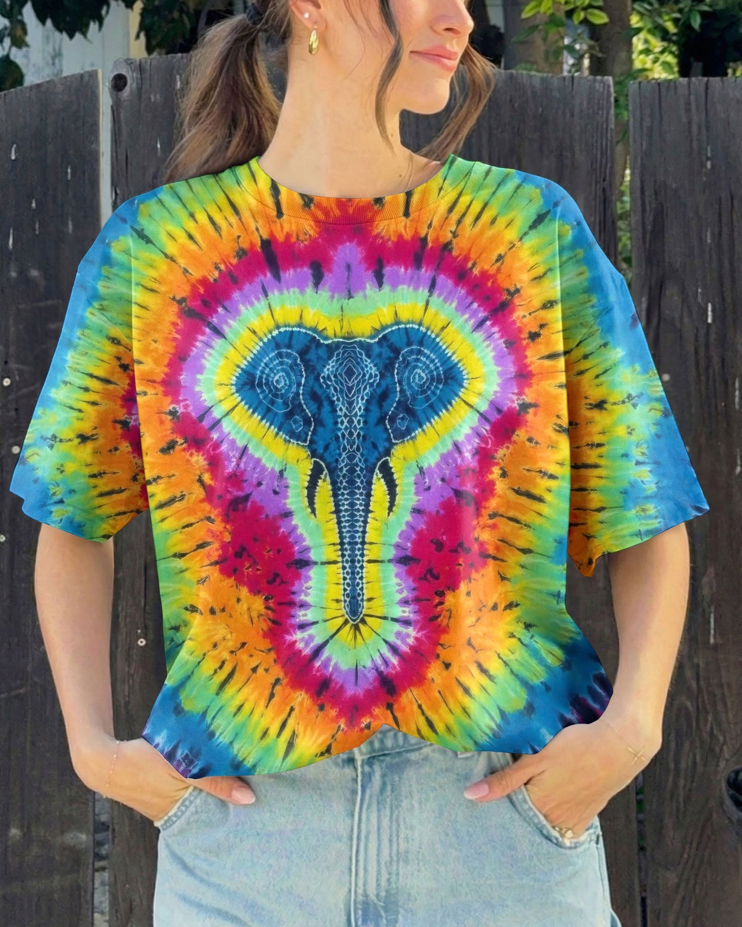 ELEPHANT HIPPIE ALL OVER PRINT  - TLTW1804261