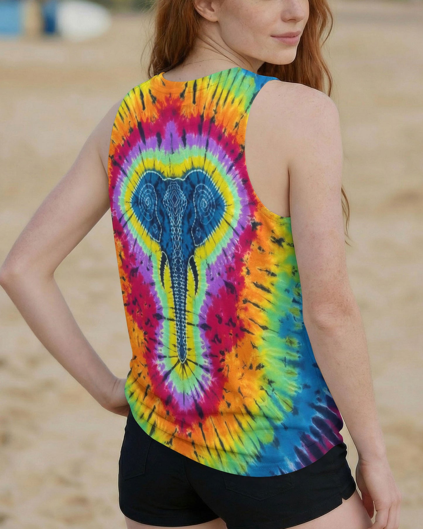 ELEPHANT HIPPIE ALL OVER PRINT  - TLTW1804261