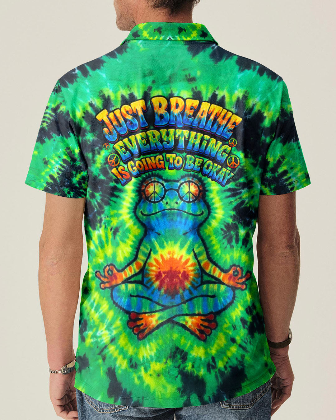 JUST BREATHE FROG ALL OVER PRINT  - TLTW1805264