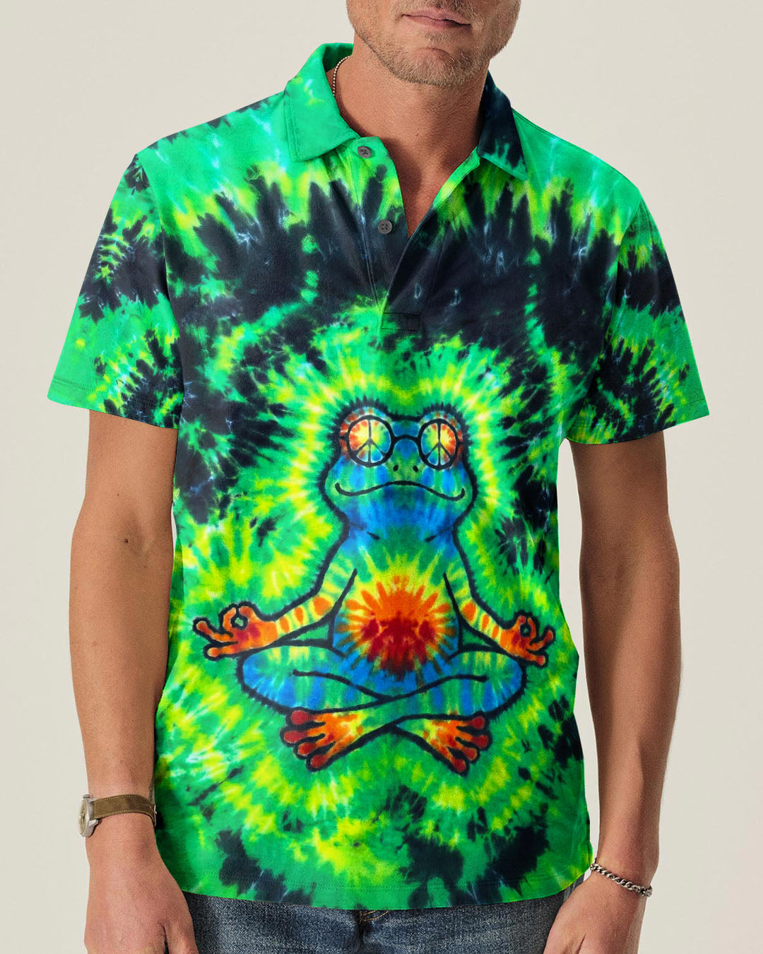 JUST BREATHE FROG ALL OVER PRINT  - TLTW1805264