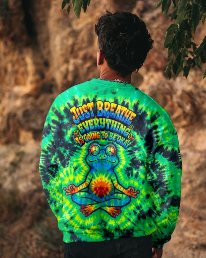 JUST BREATHE FROG ALL OVER PRINT  - TLTW1805264