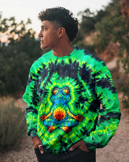 JUST BREATHE FROG ALL OVER PRINT  - TLTW1805264