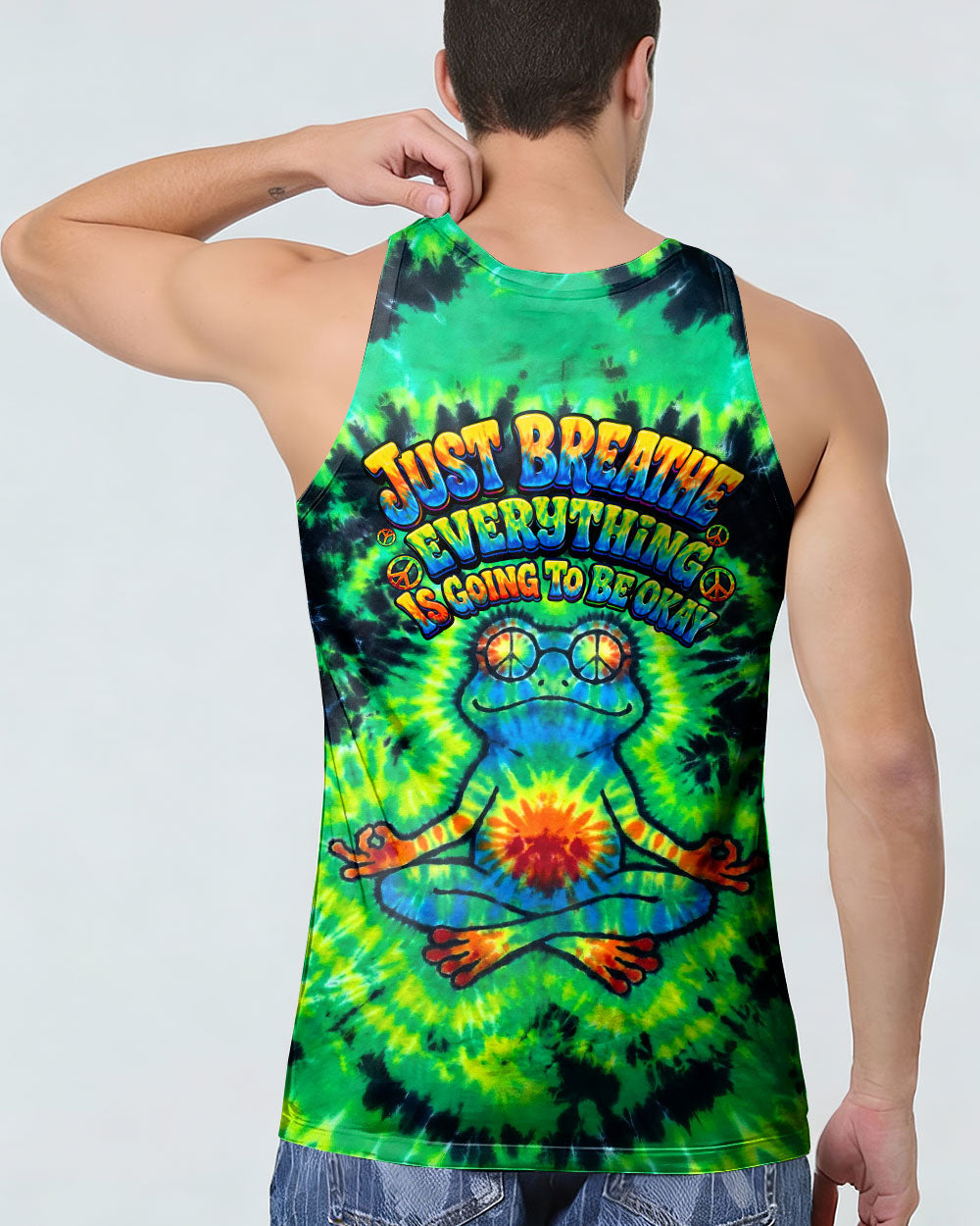 JUST BREATHE FROG ALL OVER PRINT  - TLTW1805264