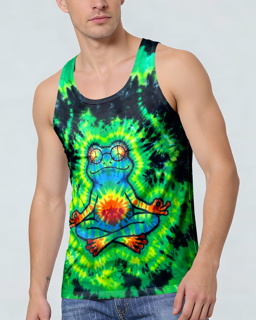 JUST BREATHE FROG ALL OVER PRINT  - TLTW1805264