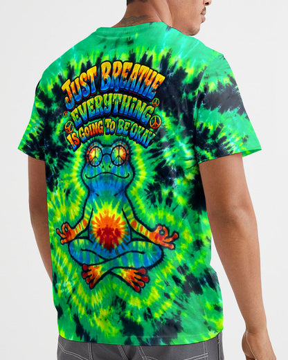JUST BREATHE FROG ALL OVER PRINT  - TLTW1805264