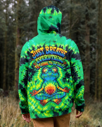 JUST BREATHE FROG ALL OVER PRINT  - TLTW1805264