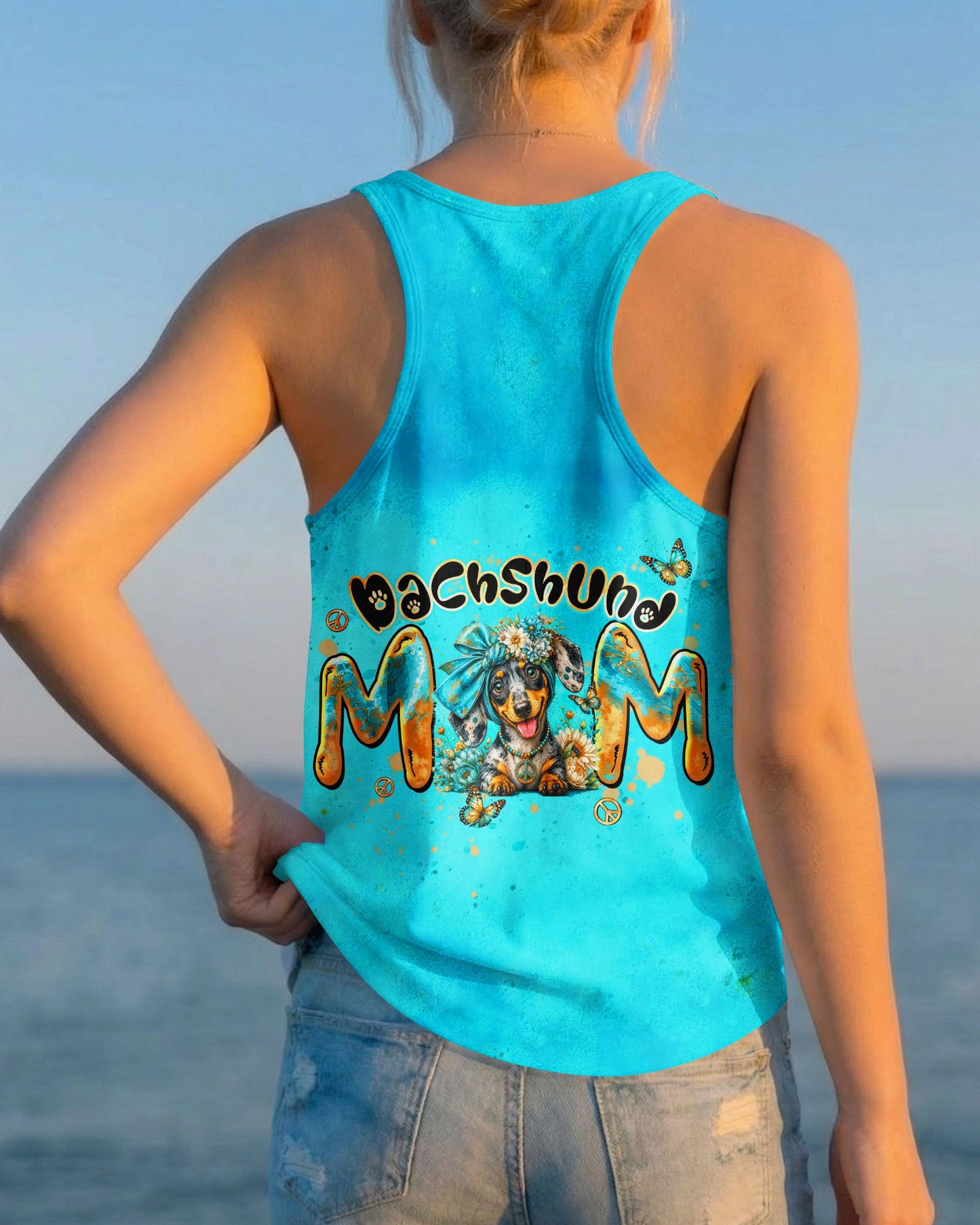 DACHSHUND MOM COOLER DOG ALL OVER PRINT - TLTW1905262