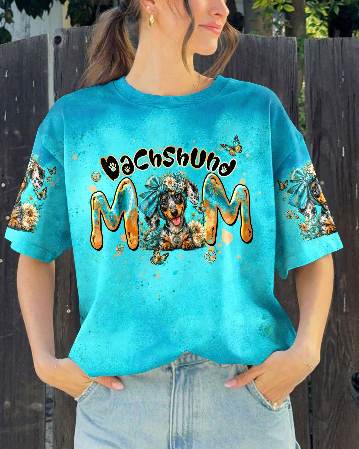 DACHSHUND MOM COOLER DOG ALL OVER PRINT - TLTW1905262