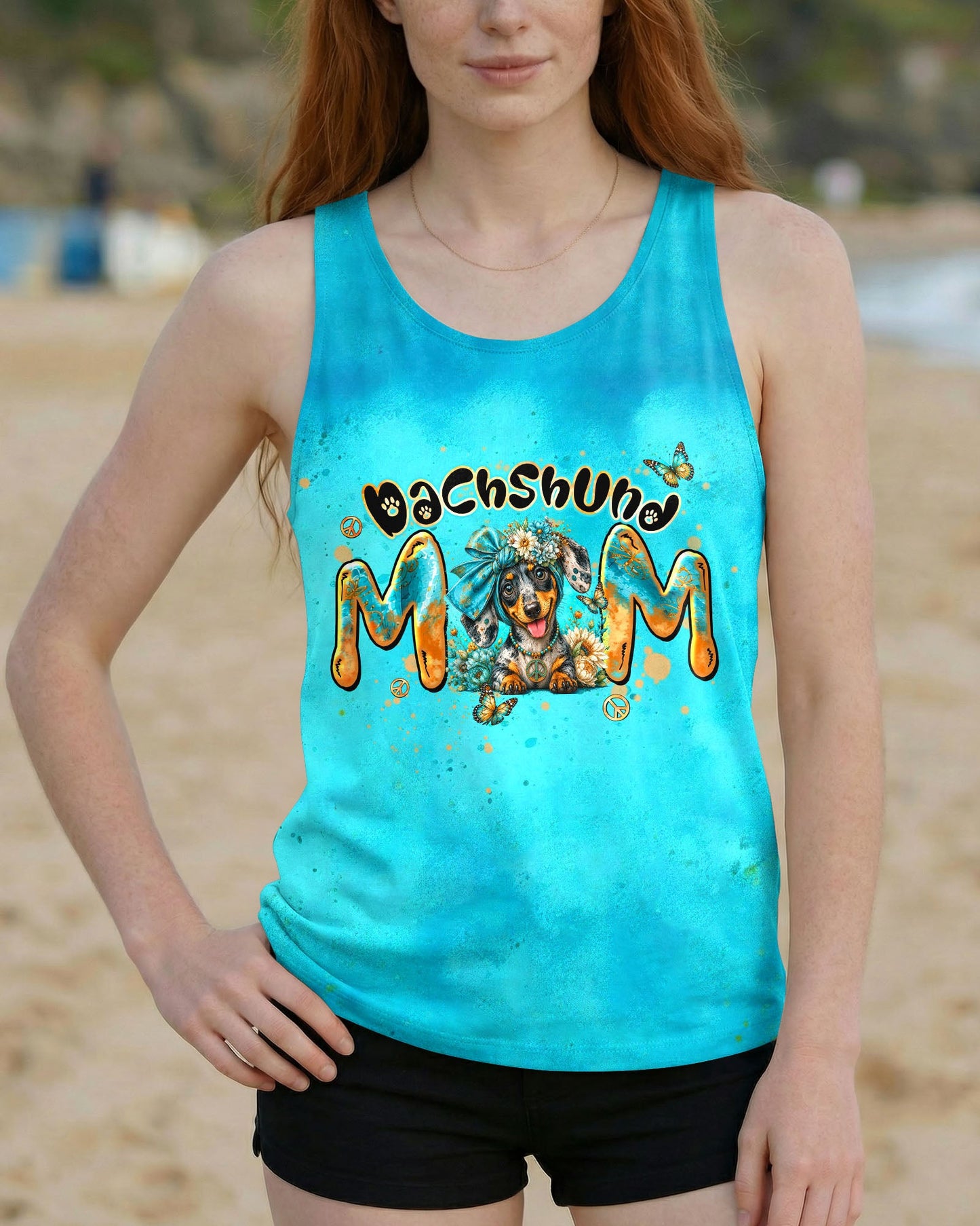 DACHSHUND MOM COOLER DOG ALL OVER PRINT - TLTW1905262