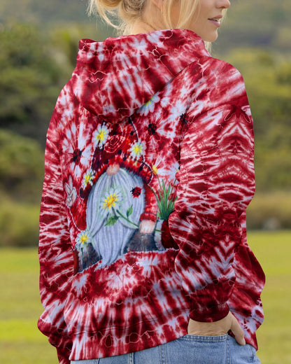 GROOVY GNOME RED BURST ALL OVER PRINT - TLTW2105262