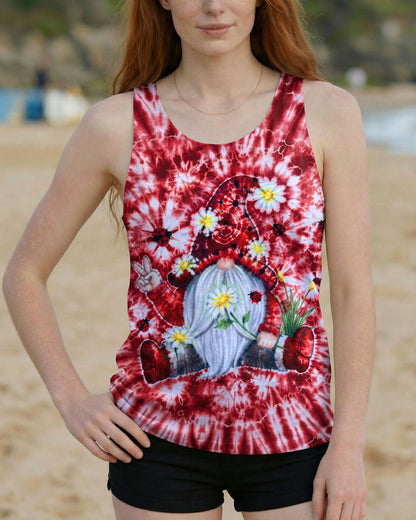 GROOVY GNOME RED BURST ALL OVER PRINT - TLTW2105262