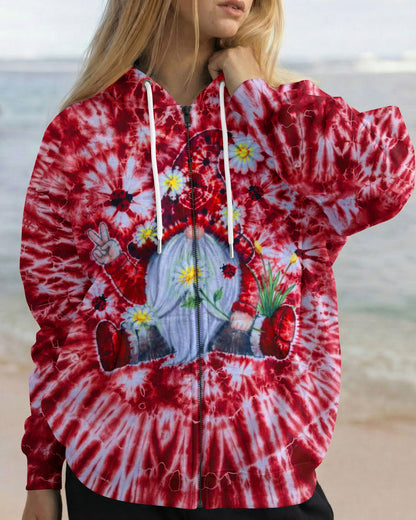 GROOVY GNOME RED BURST ALL OVER PRINT - TLTW2105262
