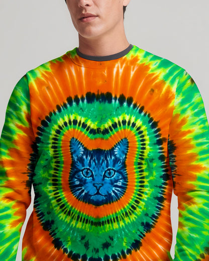 FUNNY CAT SWIRL ALL OVER PRINT - TLTW2205263