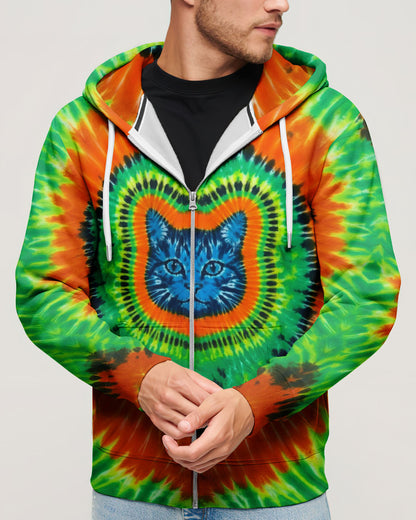 FUNNY CAT SWIRL ALL OVER PRINT - TLTW2205263