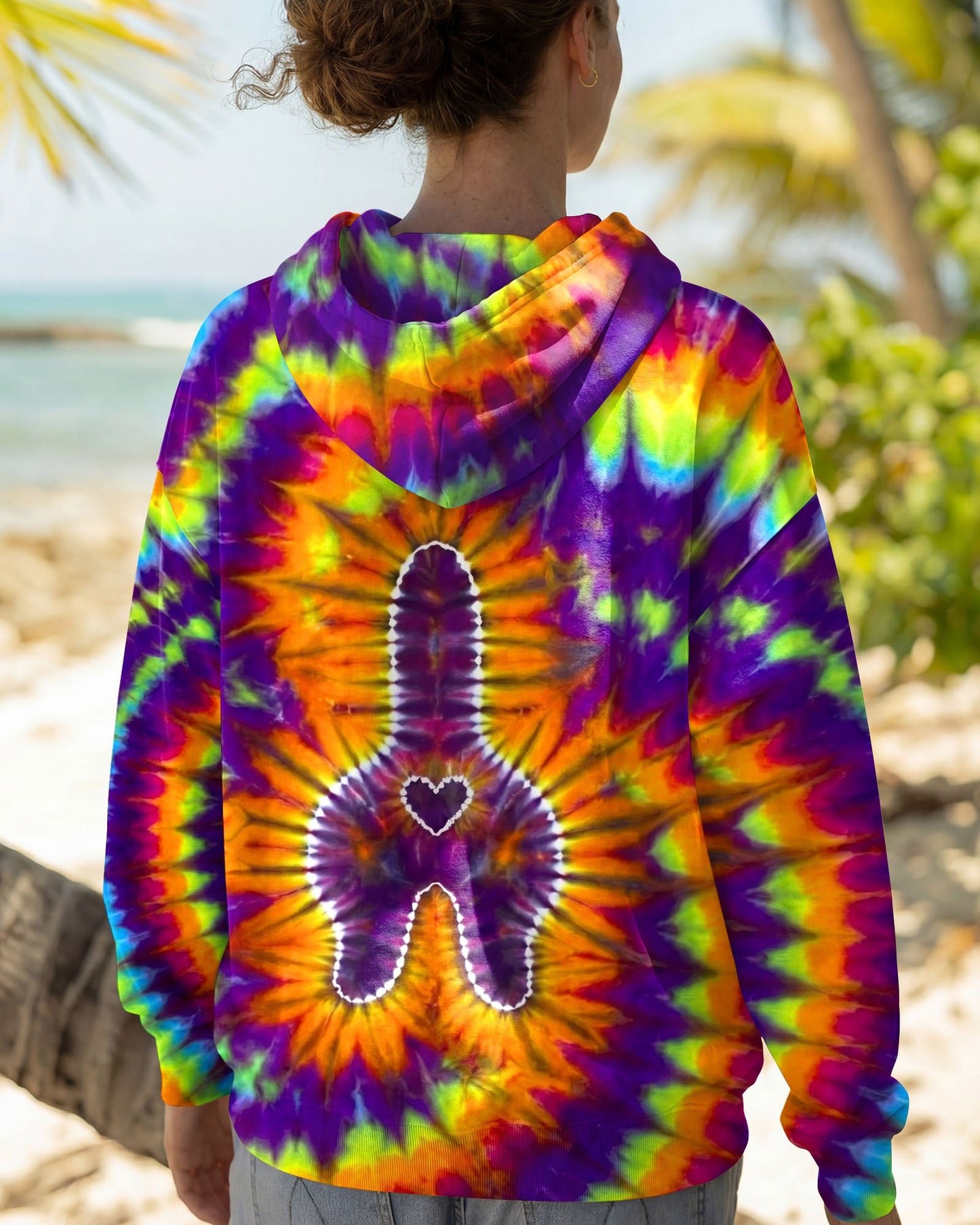 FUNNY CAT VIBRANT NEON BURST ALL OVER PRINT - TLTW2505264