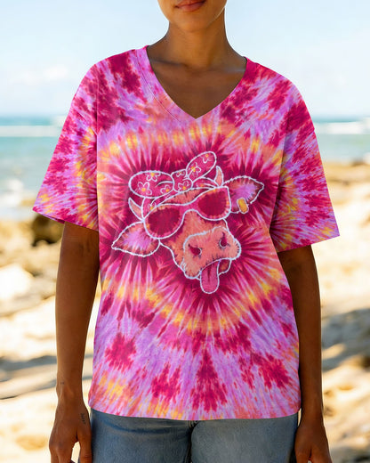 HEIFER COW SWIRL ALL OVER PRINT  - TLTW2506264