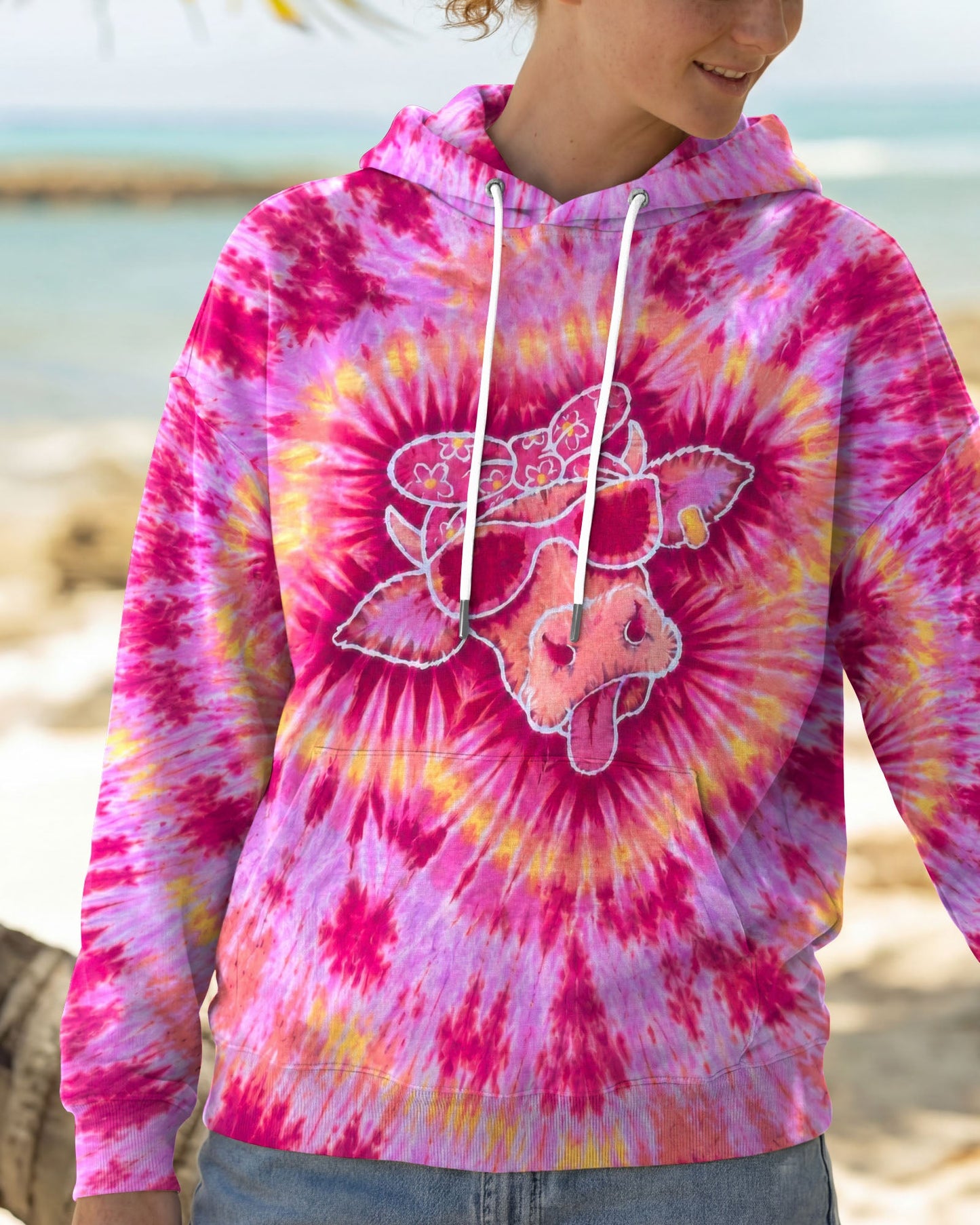 HEIFER COW SWIRL ALL OVER PRINT  - TLTW2506264