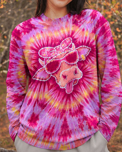 HEIFER COW SWIRL ALL OVER PRINT  - TLTW2506264