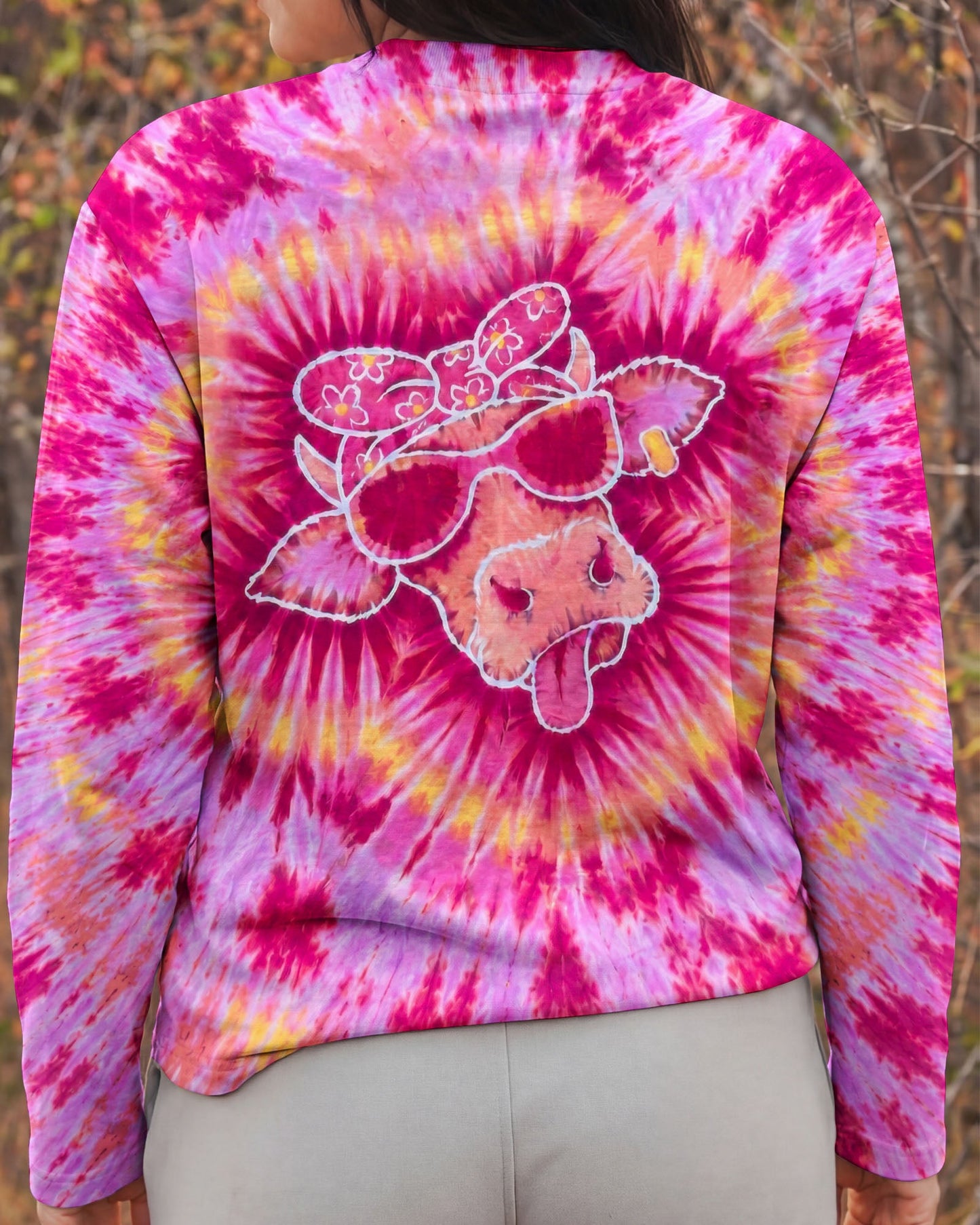 HEIFER COW SWIRL ALL OVER PRINT  - TLTW2506264