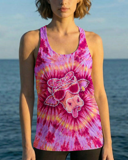 HEIFER COW SWIRL ALL OVER PRINT  - TLTW2506264