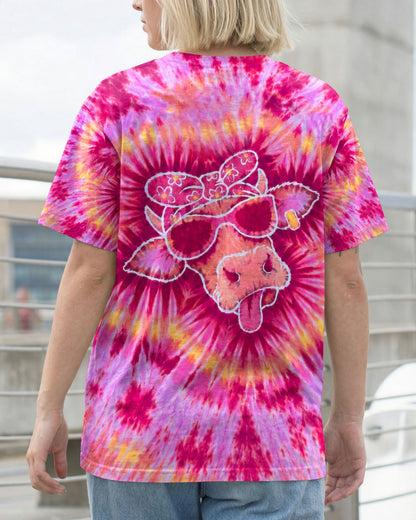 HEIFER COW SWIRL ALL OVER PRINT  - TLTW2506264