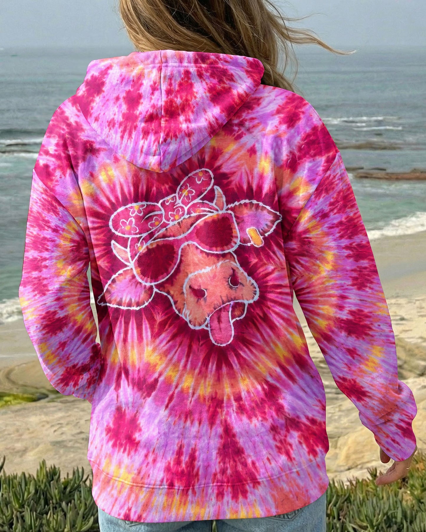 HEIFER COW SWIRL ALL OVER PRINT  - TLTW2506264