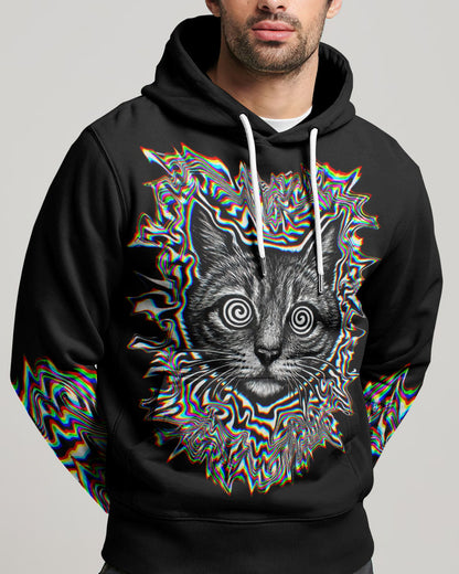 FUNNY CAT GLITCH AURA  ALL OVER PRINT - TLTW2705264