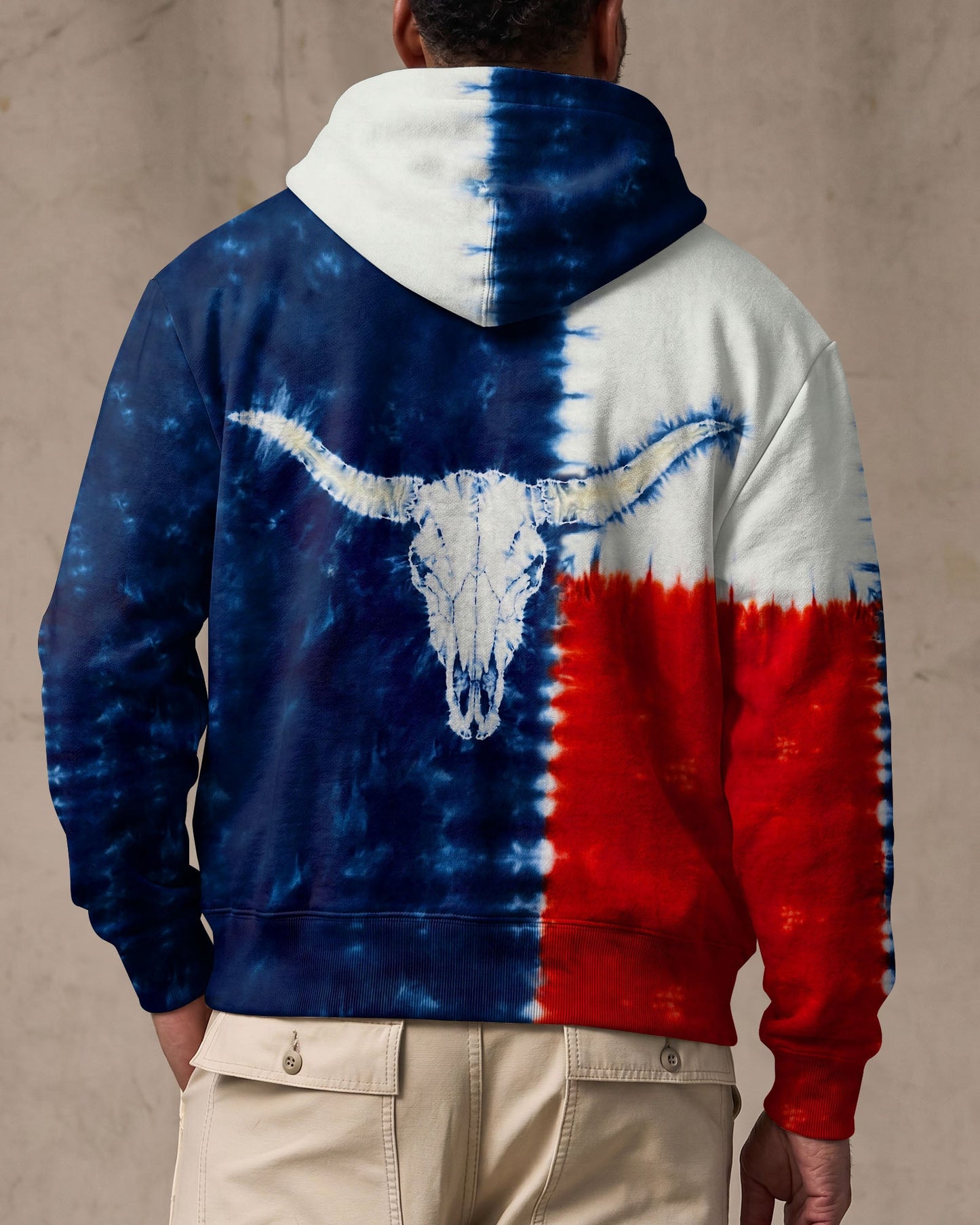 LONGHORN TEXAS PATTERN ALL OVER PRINT - TLTW2706261