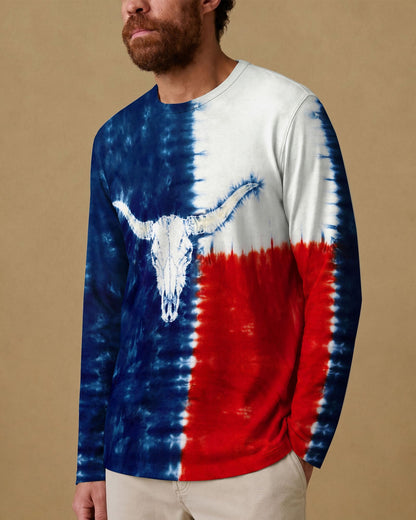 LONGHORN TEXAS PATTERN ALL OVER PRINT - TLTW2706261