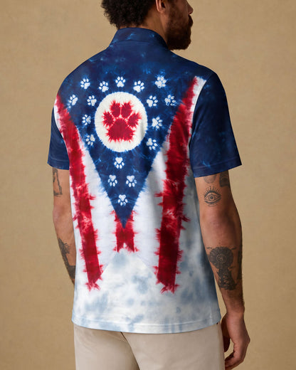 PAW PRINTS OHIO STATE PATTERN ALL OVER PRINT - TLTW2706262