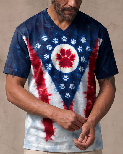 PAW PRINTS OHIO STATE PATTERN ALL OVER PRINT - TLTW2706262