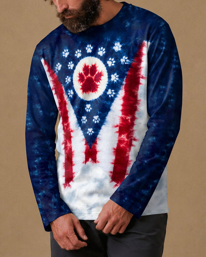 PAW PRINTS OHIO STATE PATTERN ALL OVER PRINT - TLTW2706262