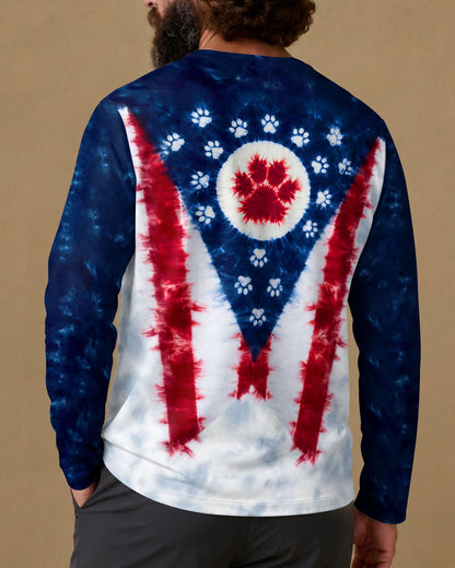 PAW PRINTS OHIO STATE PATTERN ALL OVER PRINT - TLTW2706262