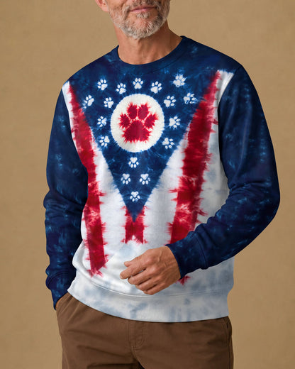 PAW PRINTS OHIO STATE PATTERN ALL OVER PRINT - TLTW2706262