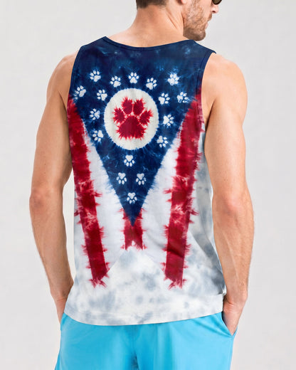 PAW PRINTS OHIO STATE PATTERN ALL OVER PRINT - TLTW2706262