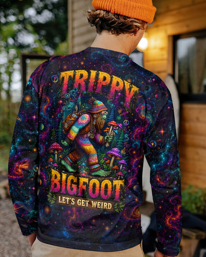 TRIPPY BIGFOOT LET'S GET WEIRD BIGFOOT ALL OVER PRINT - TLTW2805263