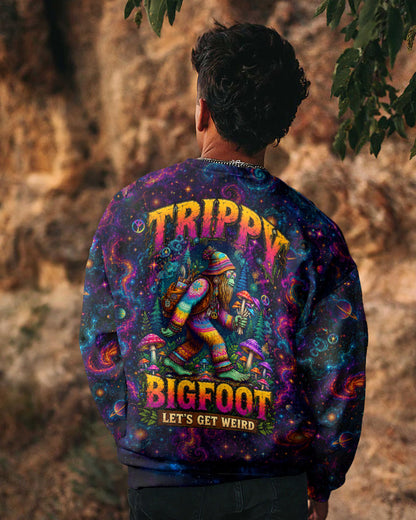 TRIPPY BIGFOOT LET'S GET WEIRD BIGFOOT ALL OVER PRINT - TLTW2805263