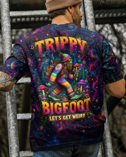 TRIPPY BIGFOOT LET'S GET WEIRD BIGFOOT ALL OVER PRINT - TLTW2805263