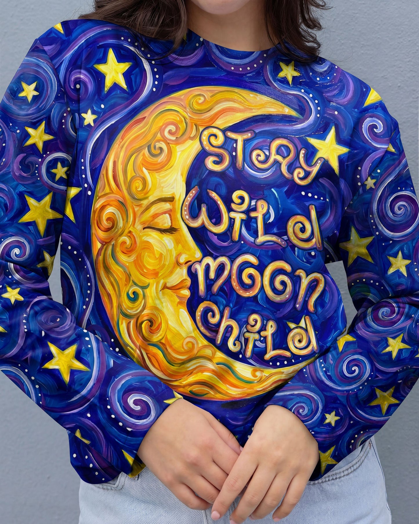 STAY WILD MOON CHILD ALL OVER PRINT - TM1704261