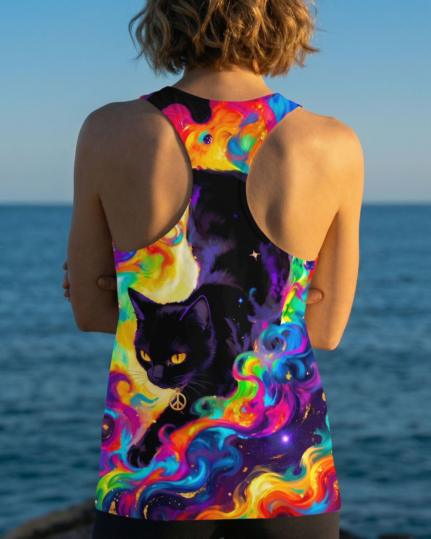 WHISPER WORDS OF WISDOM LET IT BE CAT ALL OVER PRINT - TY0705261