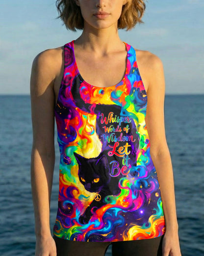 WHISPER WORDS OF WISDOM LET IT BE CAT ALL OVER PRINT - TY0705261