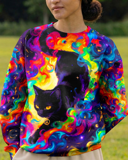 WHISPER WORDS OF WISDOM LET IT BE CAT ALL OVER PRINT - TY0705261